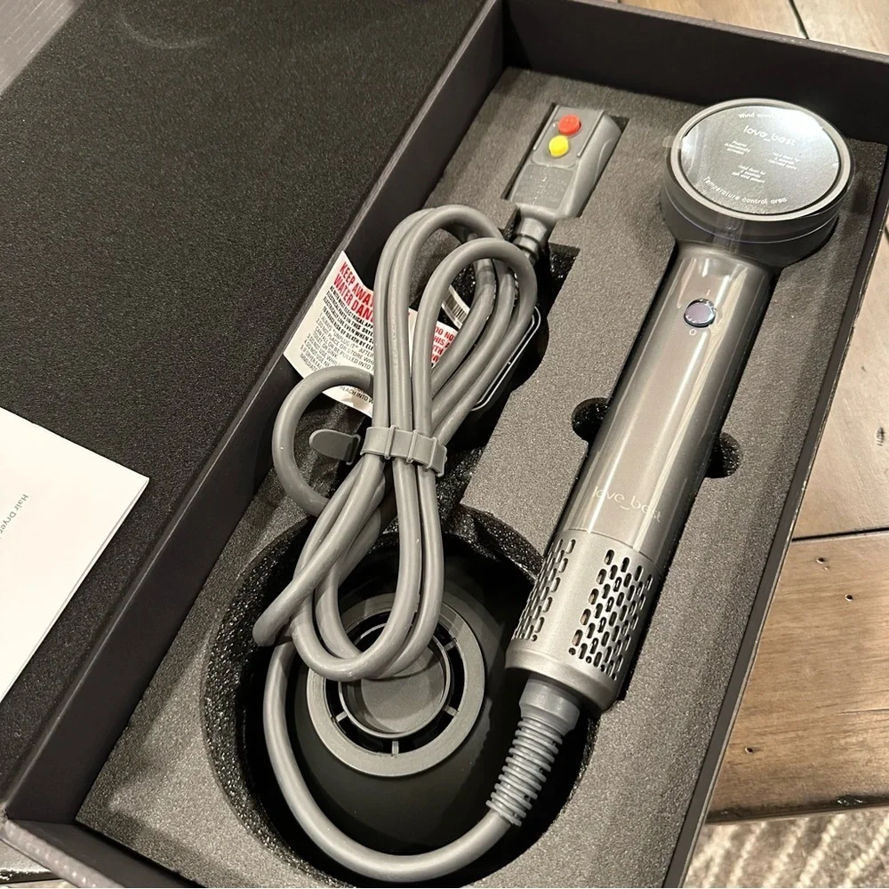 Plasma High-Speed 1400W‎ Hair Dryer with Magnetic Nozzle and Diffuser it#006